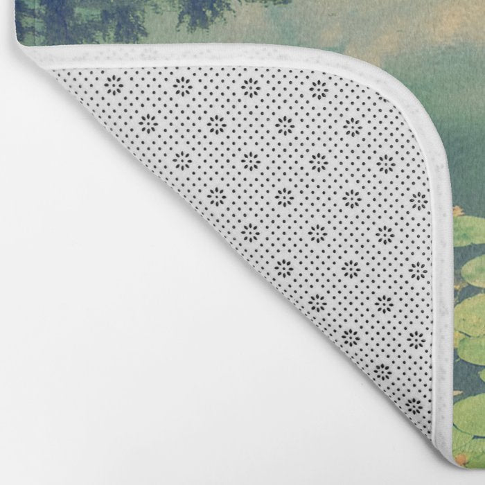 Lily Pad Pond Bath Mat Gallery Image 2