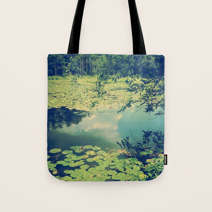 Lily Pad Pond Tote Bag Gallery Image 1