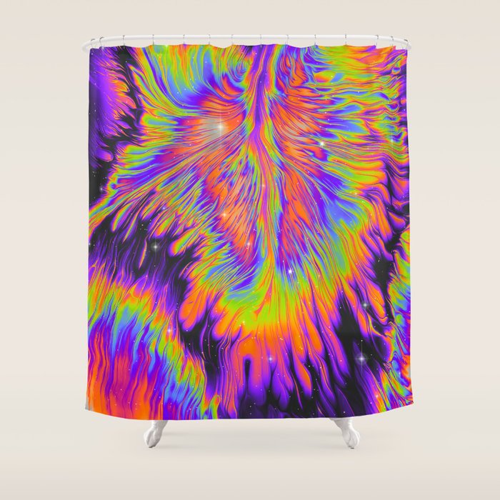 And The Rain Comes Shower Curtain Gallery Image 1