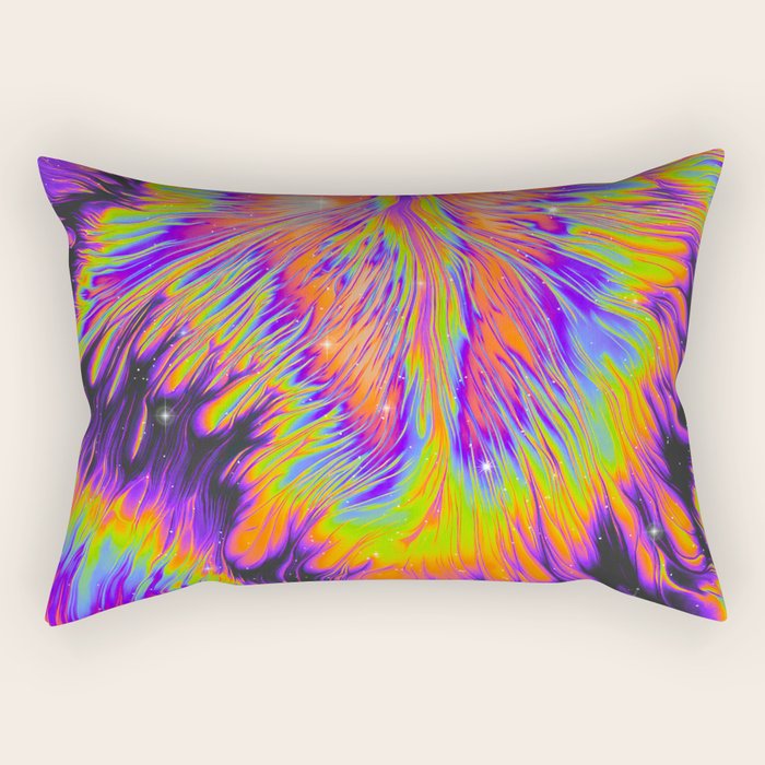 And The Rain Comes Rectangular Pillow Gallery Image 1