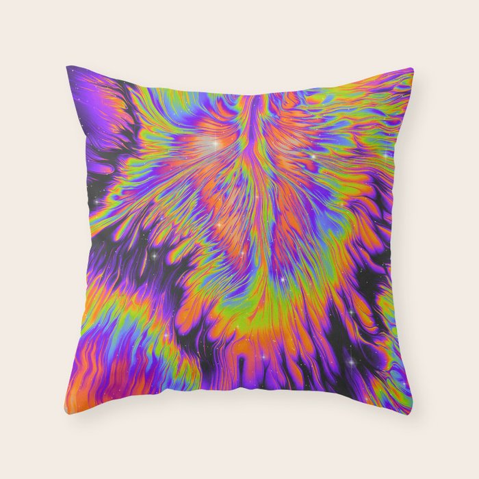 And The Rain Comes Throw Pillow Gallery Image 1
