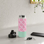 Zesty splice - pink grapefruit Water Bottle Gallery Image 4