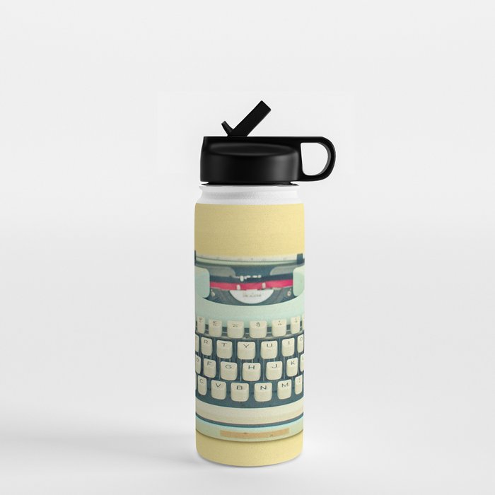The Typewriter Water Bottle Gallery Image 1