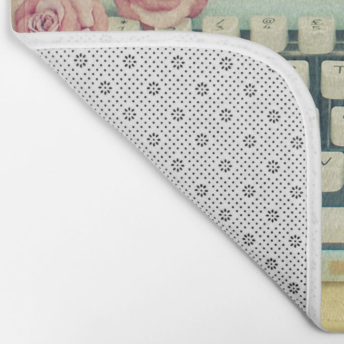The Typewriter Bath Mat Gallery Image 2