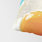 Fried Egg Polygon Art Pillow Sham Gallery Image 4