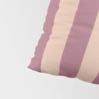 Dusty Rose Striped Pillow Sham Gallery Image 4