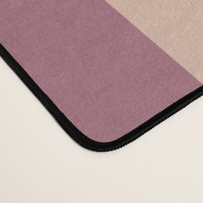 Dusty Rose Striped Desk Mat Gallery Image 4
