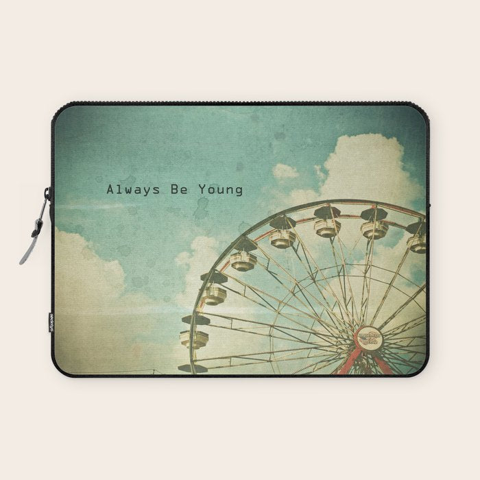 Always Be Young Laptop Sleeve Gallery Image 1