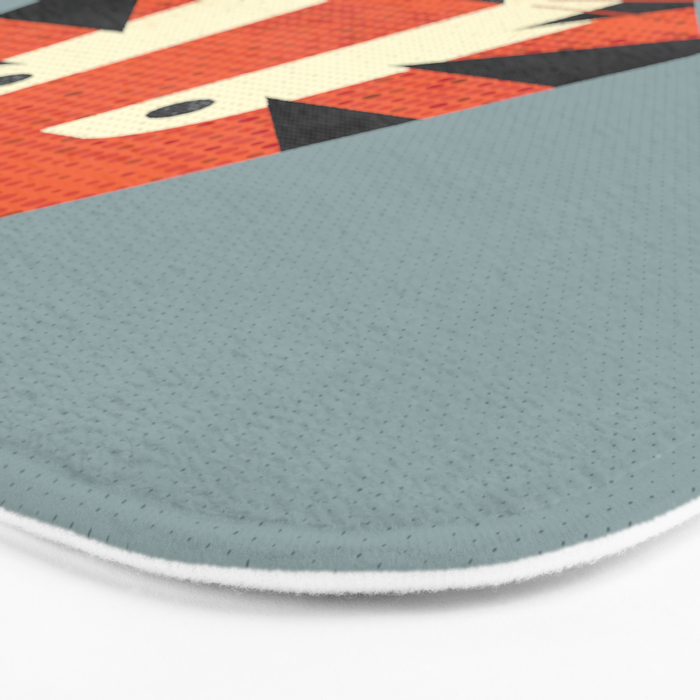 Whimsy Tiger Bath Mat Gallery Image 3