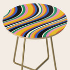 Wavy Stripes XIII - Bold Retro Side Table Gallery Image 2