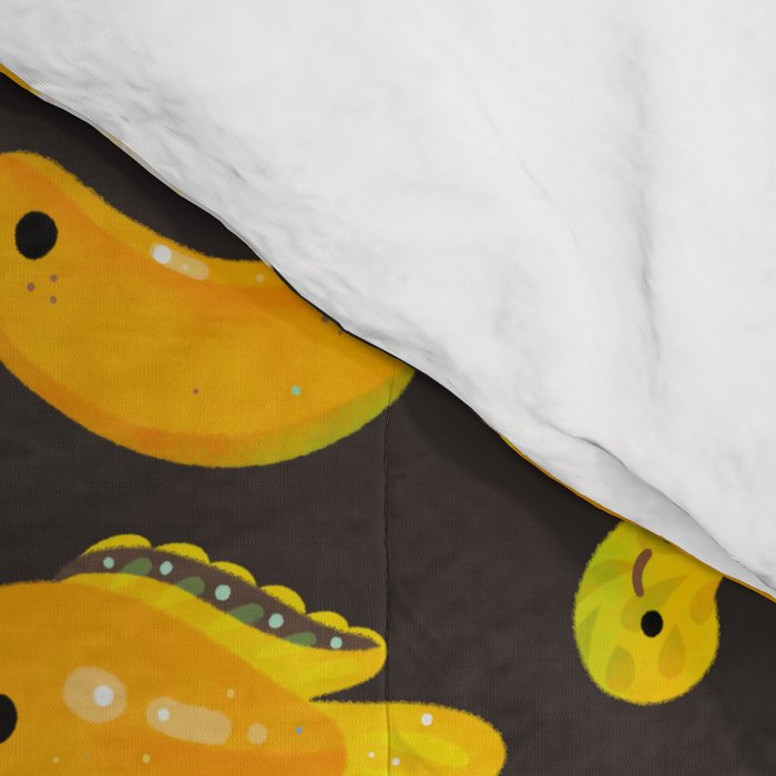 Banana cichlid Comforter Gallery Image 4