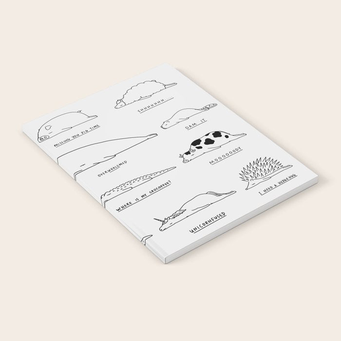 Moody Animals Pattern Notebook Gallery Image 1