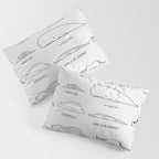Moody Animals Pattern Pillow Sham Gallery Image 3