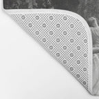 Circle Of Witches vintage Women Dancing -Circle Of Witches Vintage Women Dancing Black And White Bath Mat Gallery Image 2