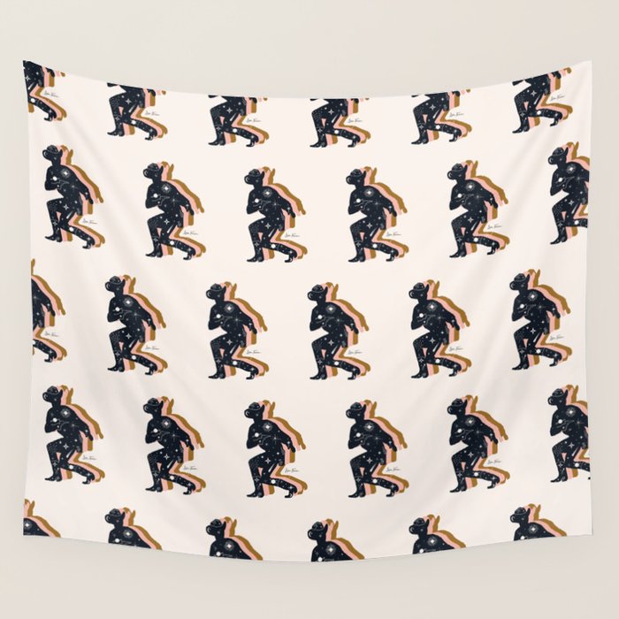Space Cowboy  Wall Tapestry Gallery Image 1