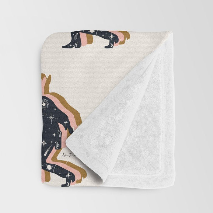 Space Cowboy  Throw Blanket Gallery Image 3