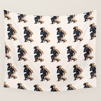 Space Cowboy  Wall Tapestry Gallery Image 4
