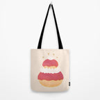 Strawberry Religieuse French Cake Tote Bag Gallery Image 2