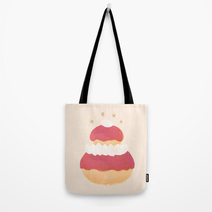 Strawberry Religieuse French Cake Tote Bag Gallery Image 2