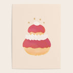 Strawberry Religieuse French Cake Poster Gallery Image 4
