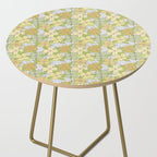 muted pastel pink yellow green flowering dogwood symbolize rebirth and hope Side Table Gallery Image 2
