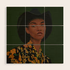 Girl Portrait 22 Wood Wall Art Gallery Image 1