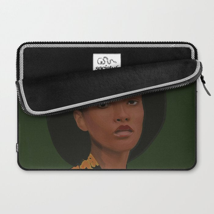 Girl Portrait 22 Laptop Sleeve Gallery Image 2