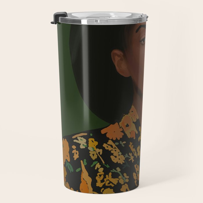 Girl Portrait 22 Travel Mug Gallery Image 3