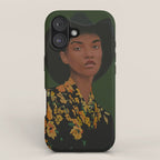 Girl Portrait 22 iPhone Case Gallery Image 1