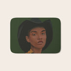 Girl Portrait 22 Bath Mat Gallery Image 1