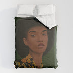 Girl Portrait 22 Comforter Gallery Image 6