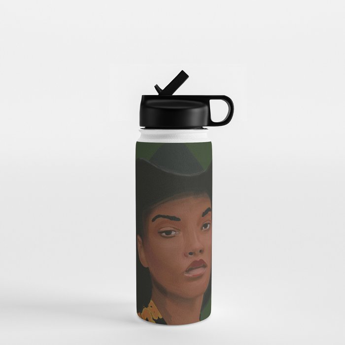 Girl Portrait 22 Water Bottle Gallery Image 1