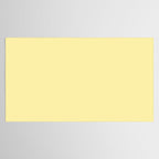 Butter Yellow Pale Soft Pastel Solid Tablecloth Gallery Image 2