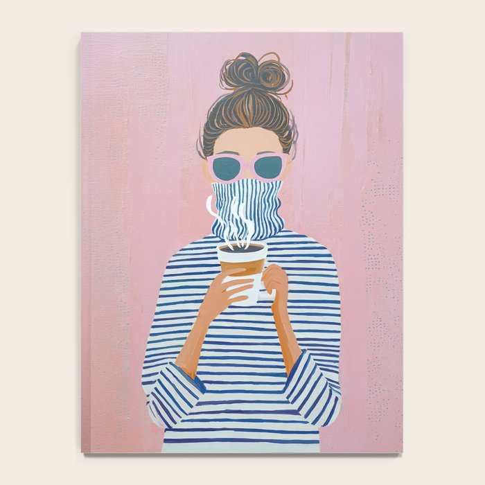 Cozy Morning Coffee Vibes Notebook Gallery Image 4