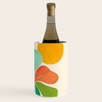 Whimsical Tropical Leaf Still Life Wine Chiller Gallery Image 3