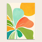 Whimsical Tropical Leaf Still Life Notebook Gallery Image 4