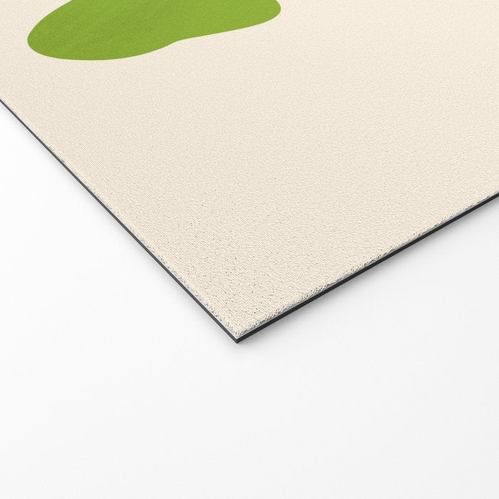 Whimsical Tropical Leaf Still Life Welcome Mat Gallery Image 2