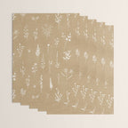 Wildflowers kraft Wrapping Paper Gallery Image 3