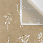 Wildflowers kraft Wall Tapestry Gallery Image 3