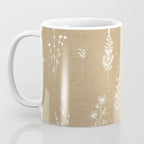 Wildflowers kraft Coffee Mug Gallery Image 3