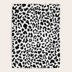 Black & White Leopard Skin Poster Gallery Image 4