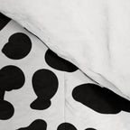 Black & White Leopard Skin Comforter Gallery Image 4