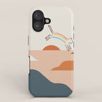Cat Landscape 31C iPhone Case Gallery Image 1