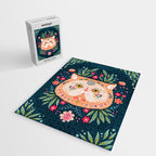 Candied Sugar Skull Kitty Jigsaw Puzzle Gallery Image 2