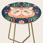 Candied Sugar Skull Kitty Side Table Gallery Image 2