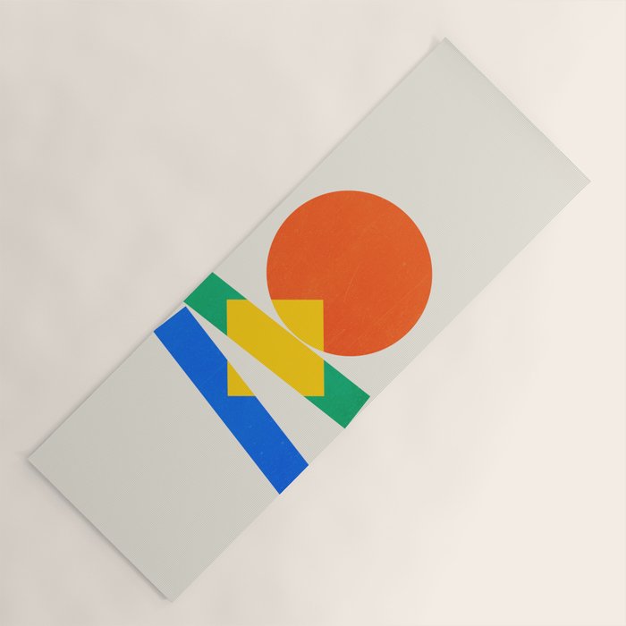 Balance: Bauhaus 1919 Exhibition 02 Yoga Mat Gallery Image 1