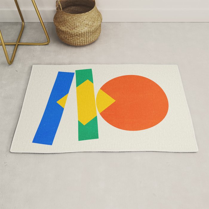 Balance: Bauhaus 1919 Exhibition 02 Rug Gallery Image 1