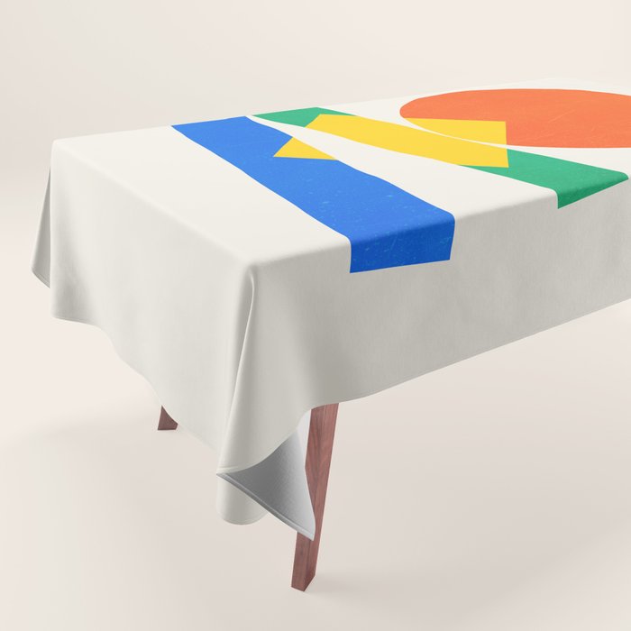 Balance: Bauhaus 1919 Exhibition 02 Tablecloth Gallery Image 1