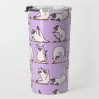 Siamese Cat Yoga Travel Mug Gallery Image 3