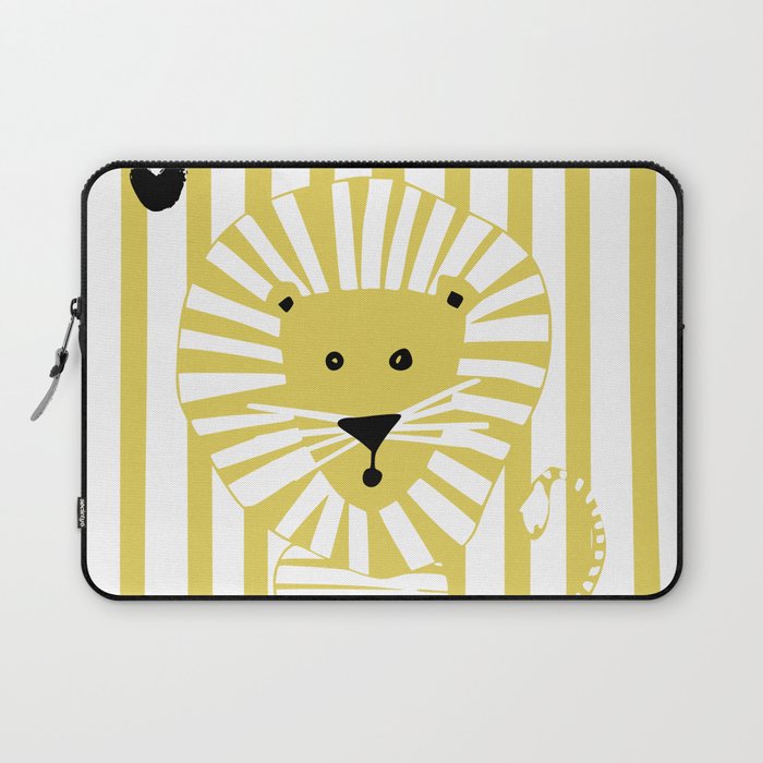 Cool lion Laptop Sleeve Gallery Image 1